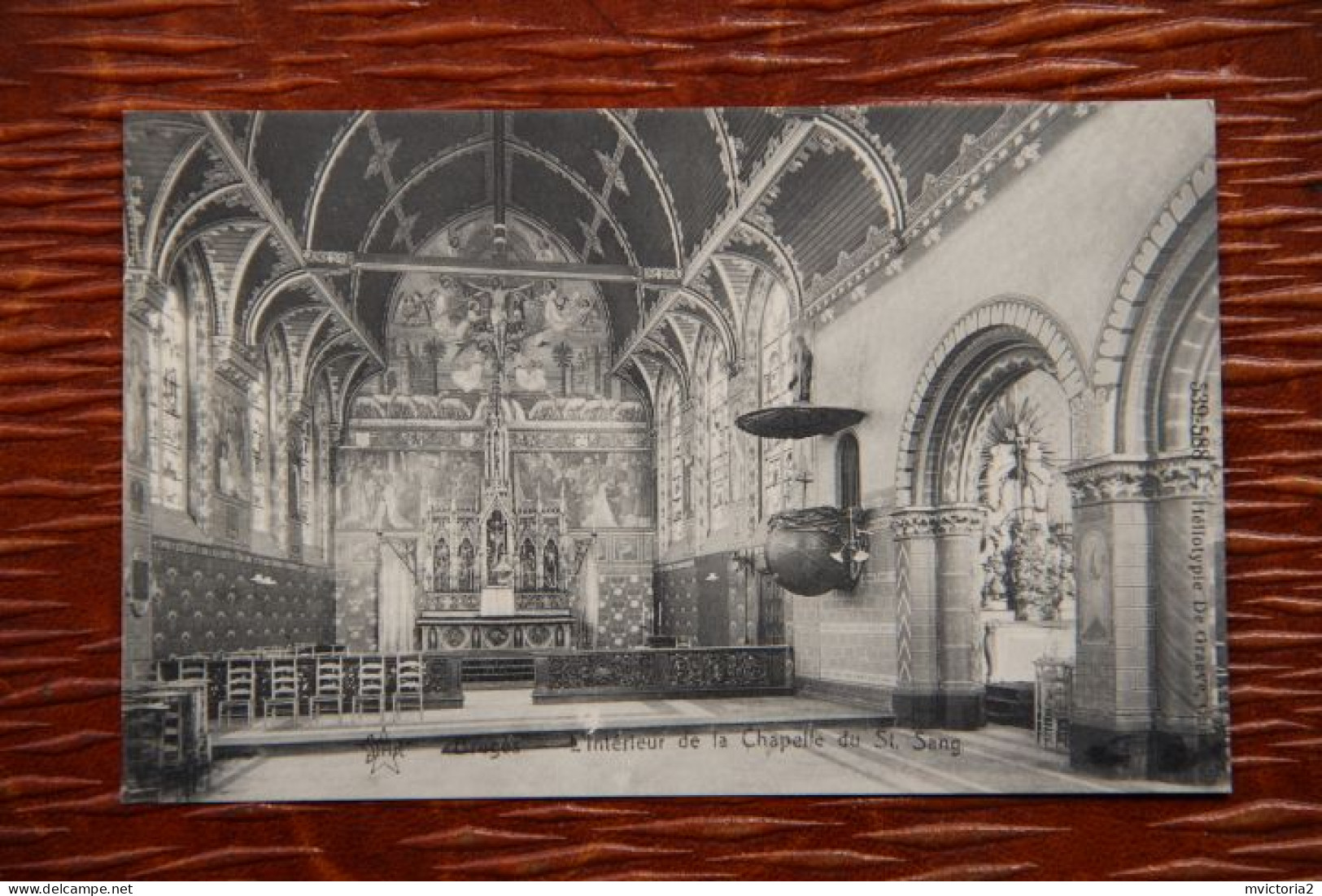 BELGIQUE - BRUGGE : Intérieur De La Chapelle Du ST Sang - Brugge