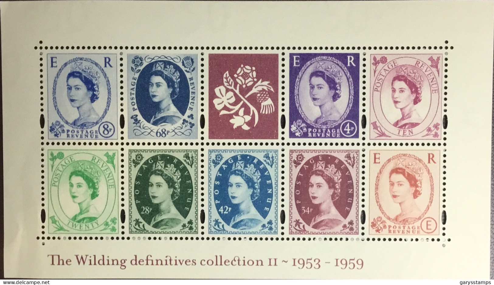 Great Britain 2003 Wildings Definitives 2nd Series Sheetlet MNH - Neufs