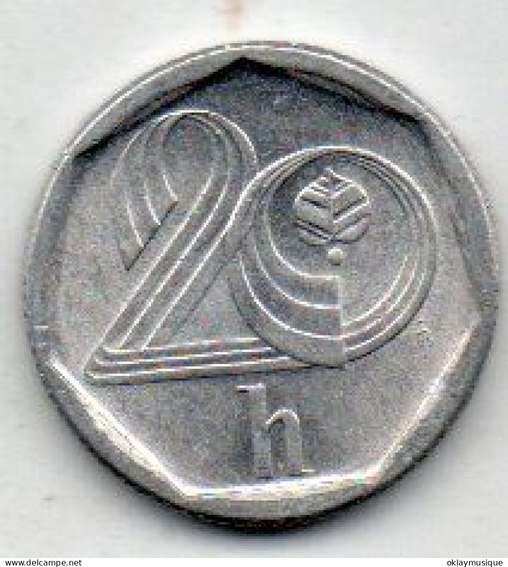 Tchéquie 20 Haleru 1995 - Czech Republic