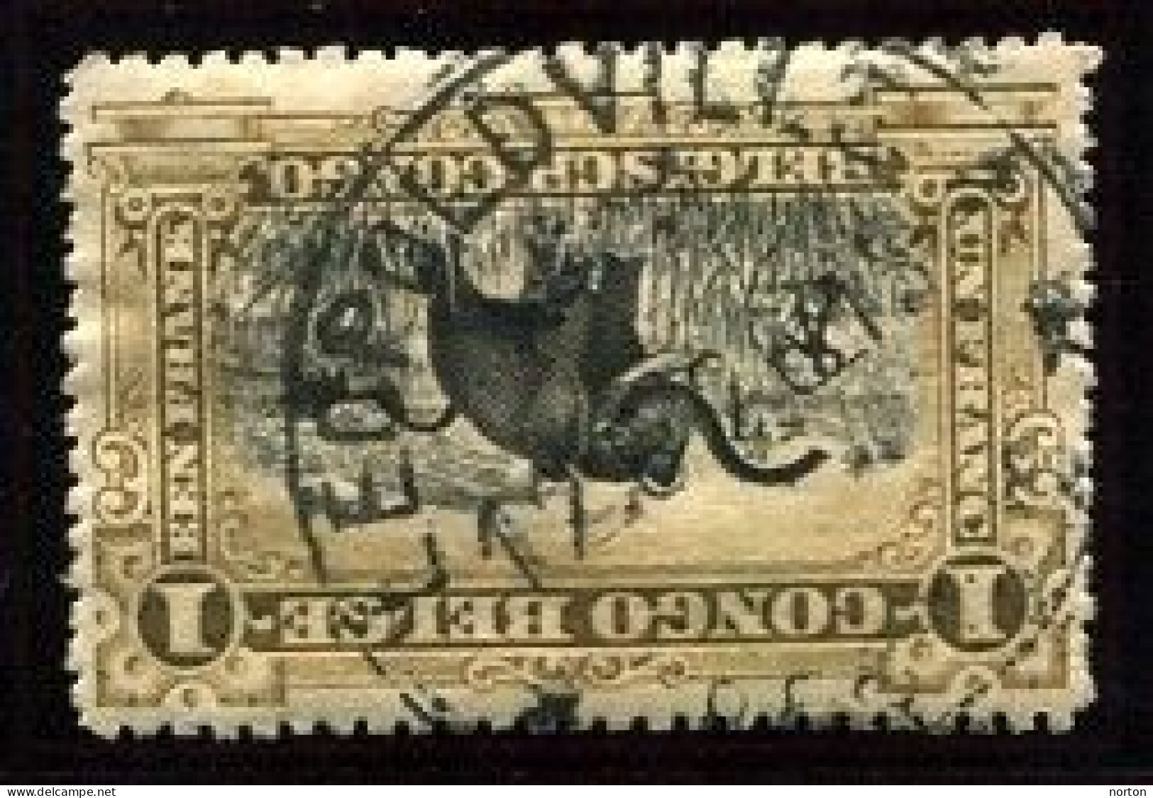 Congo Léopoldville 2 Oblit. Keach 7A1-Dmyt Sur C.O.B. 70 Le 12/06/1928 - Used Stamps