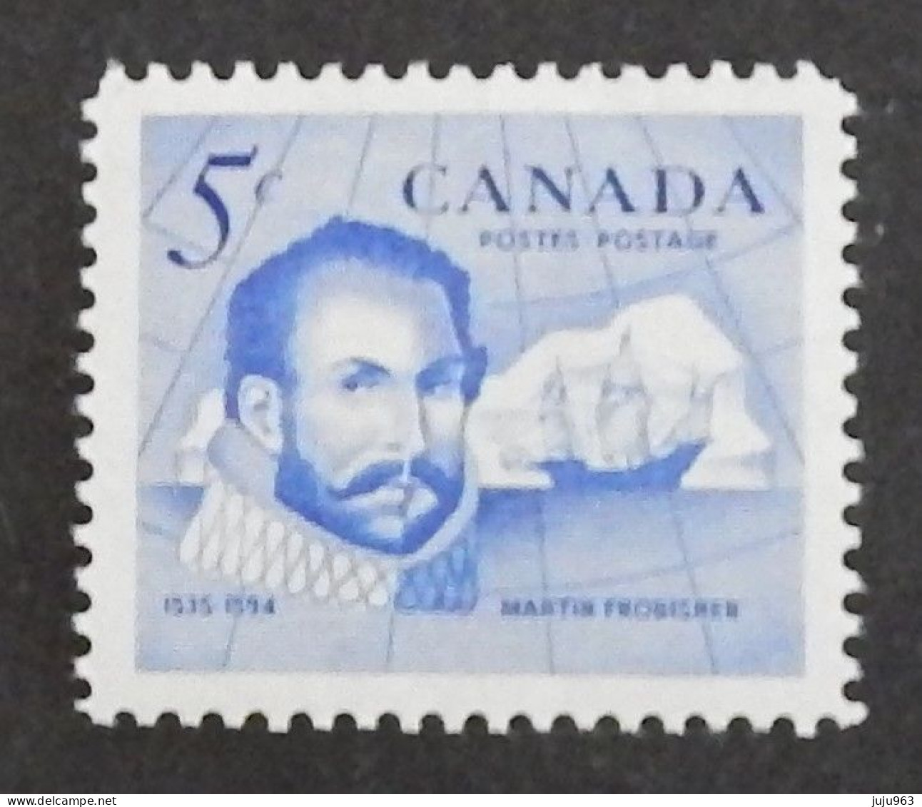 CANADA YT 335  NEUF**MNH " M.FROBISHER" ANNÉE 1963 - Unused Stamps