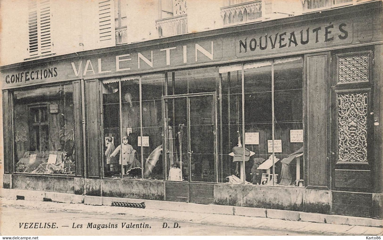 Vezelise * Les Magasins VELENTIN Confections Nouveautés * Commerce Magasin - Vezelise