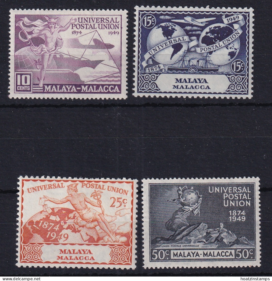 Malaya - Malacca: 1949   U.P.U.     MH - Malacca