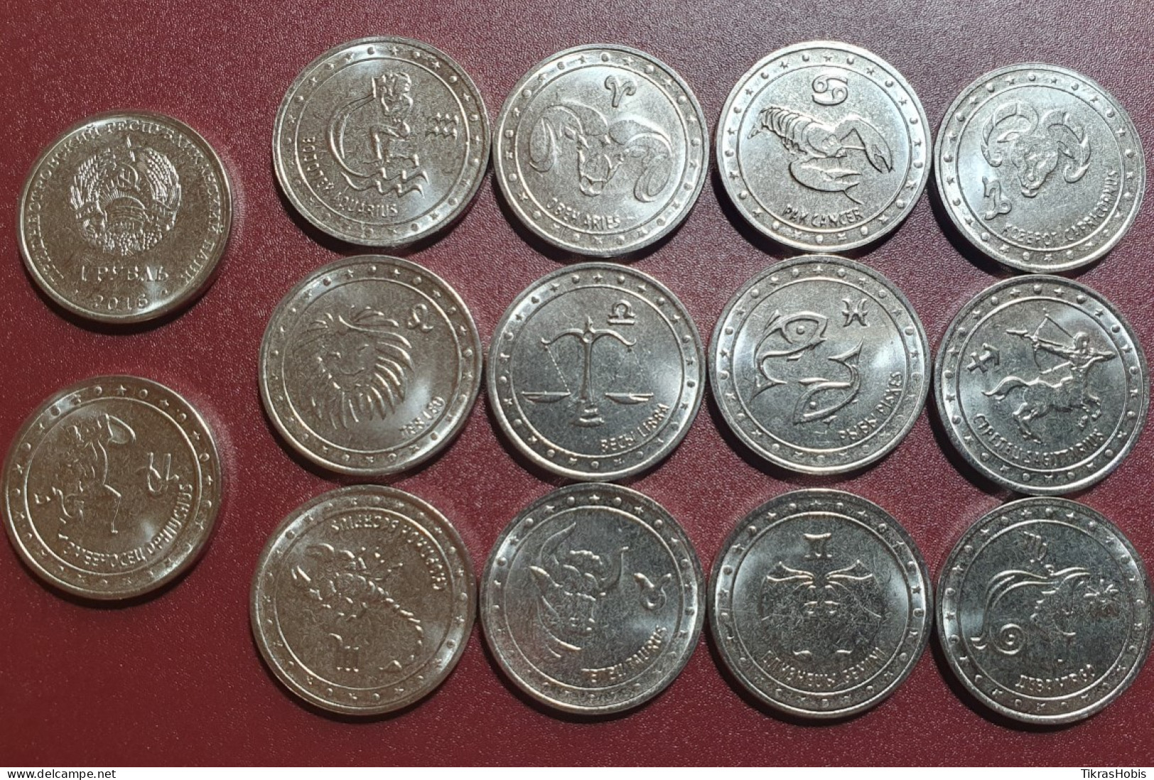 Moldova, Transnistria 1 Ruble, 2016 - 13 Zodiac Signs - Moldavië