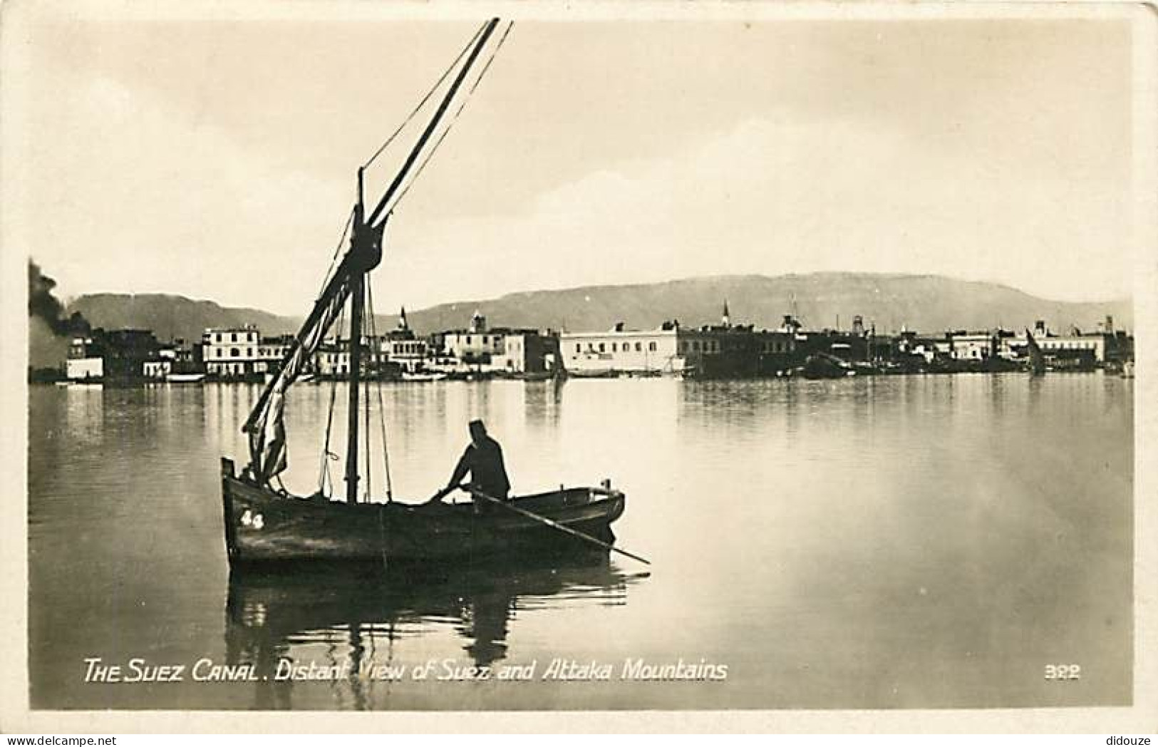 Egypte - Suez - Canal De Suez - Vue Sur Suez Et Les Montagnes De L'Attaka - Animée - Carte Neuve - CPA - Voir Scans Rect - Sues