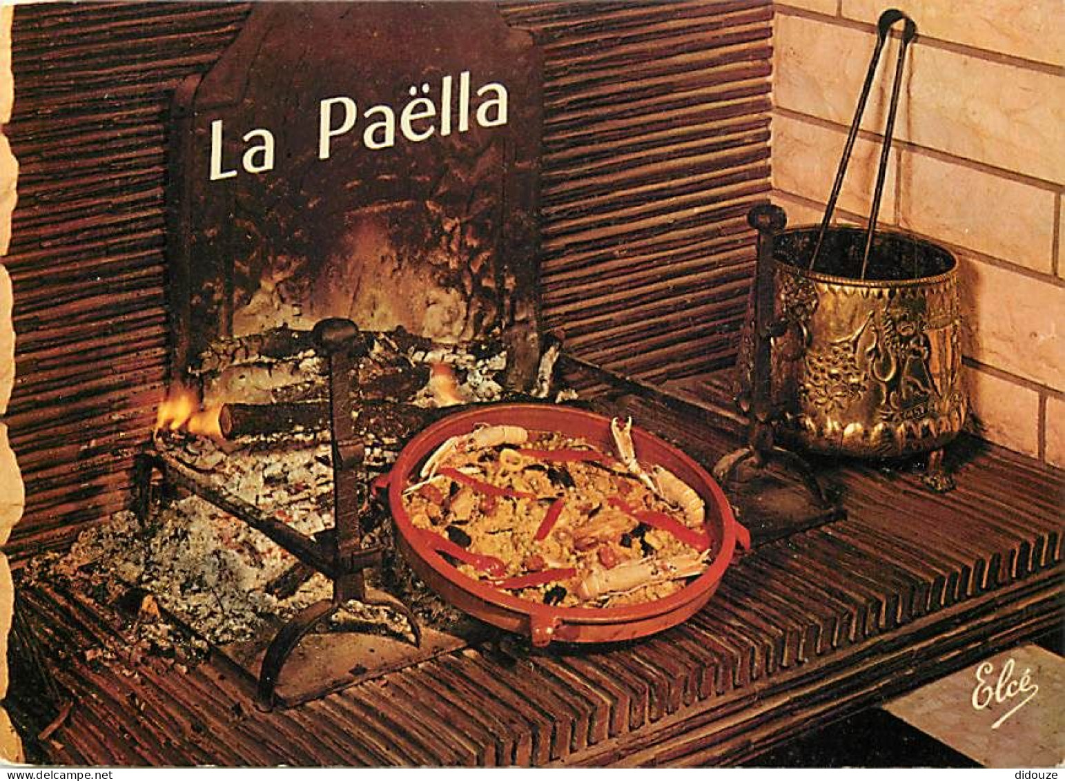 Recettes De Cuisine - Paëlla - Gastronomie - CPM - Voir Scans Recto-Verso - Recettes (cuisine)