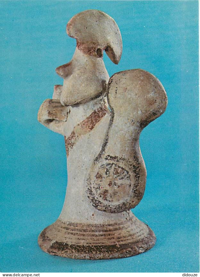 Chypre - Cyprus - Larnaca - Pierides Foundation Museum - Terracotta Figurine Of A Warrior. 8th Cent. B.C. - Antiquité -  - Chypre