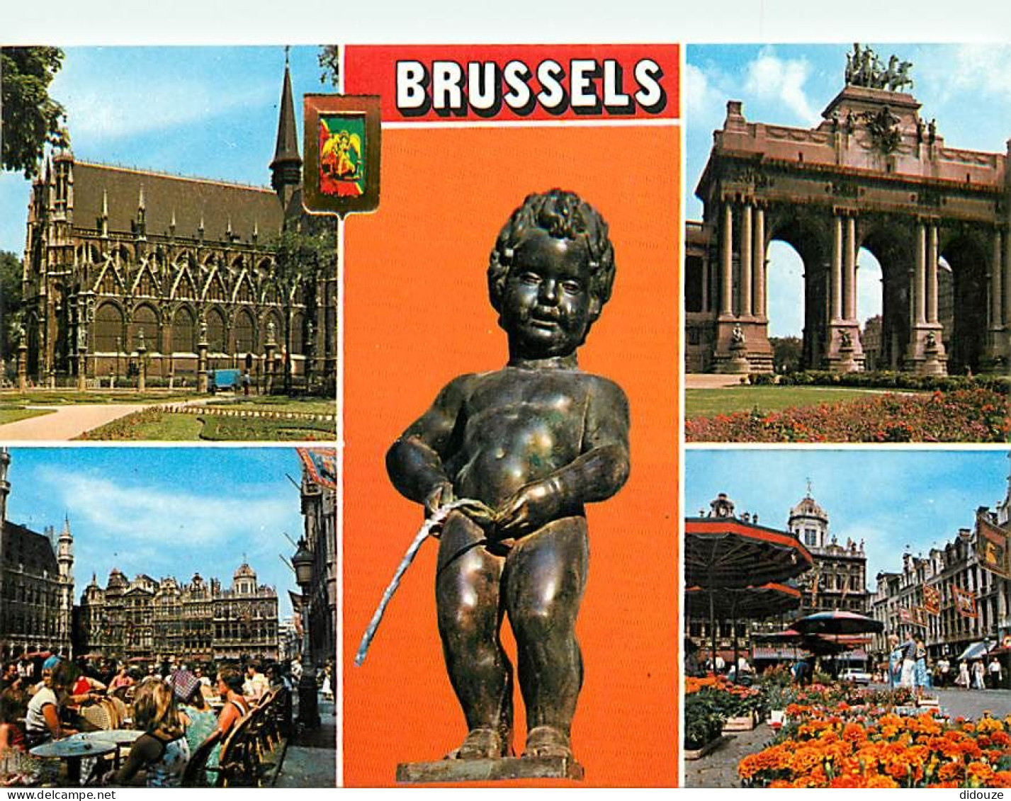 Belgique - Bruxelles - Brussel - Multivues - CPM - Voir Scans Recto-Verso - Panoramische Zichten, Meerdere Zichten