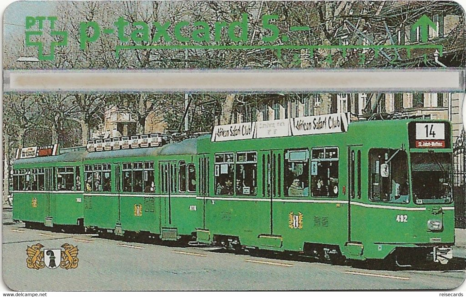 Switzerland: PTT P - KP-94/50C 404L Basler Verkehrs-Betriebe - Dreiwagen-Tramzug - Suiza