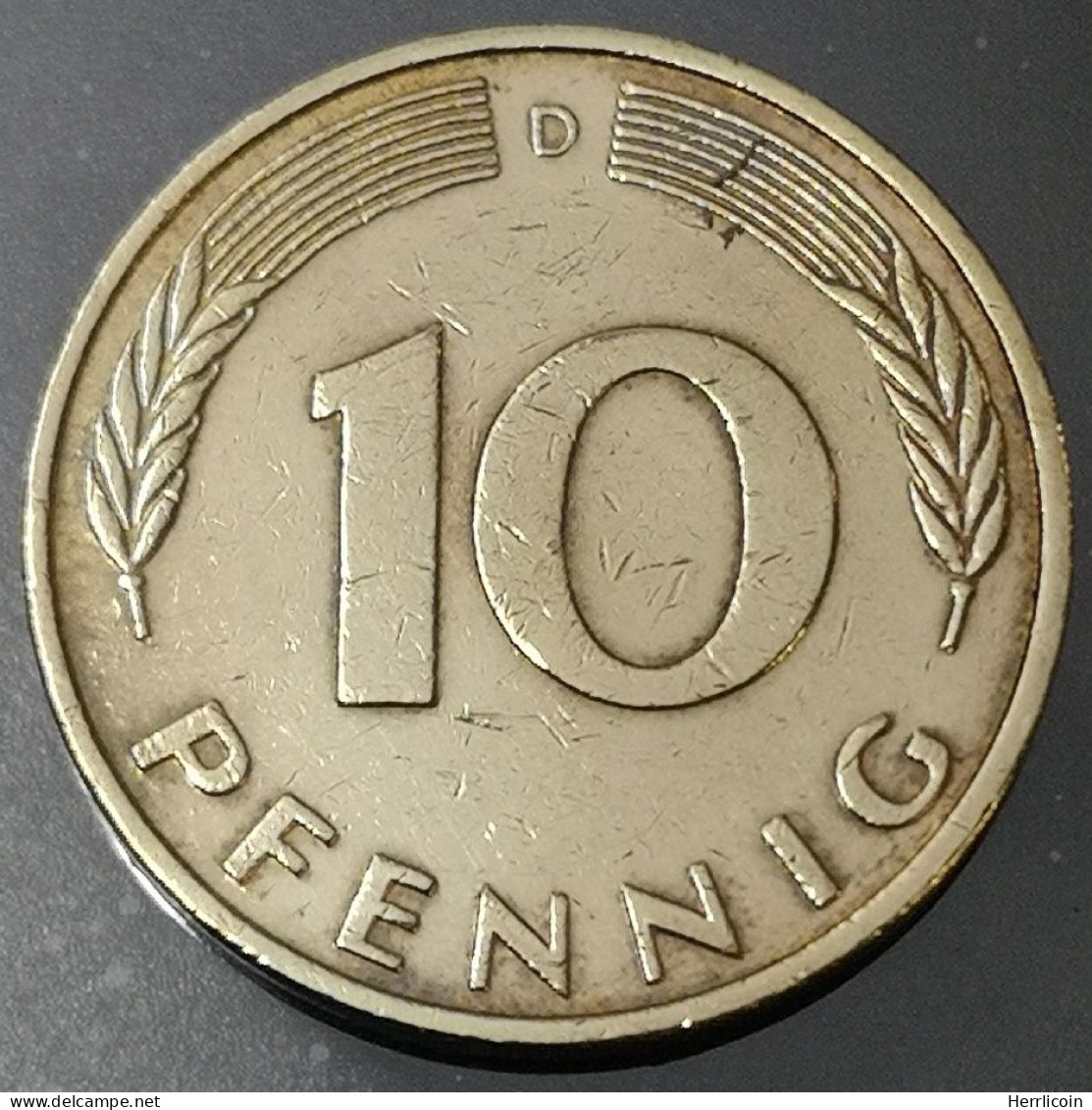 Monnaie Allemagne - 1988 D - 10 Pfennig Bundesrepublik Deutschland - 10 Pfennig