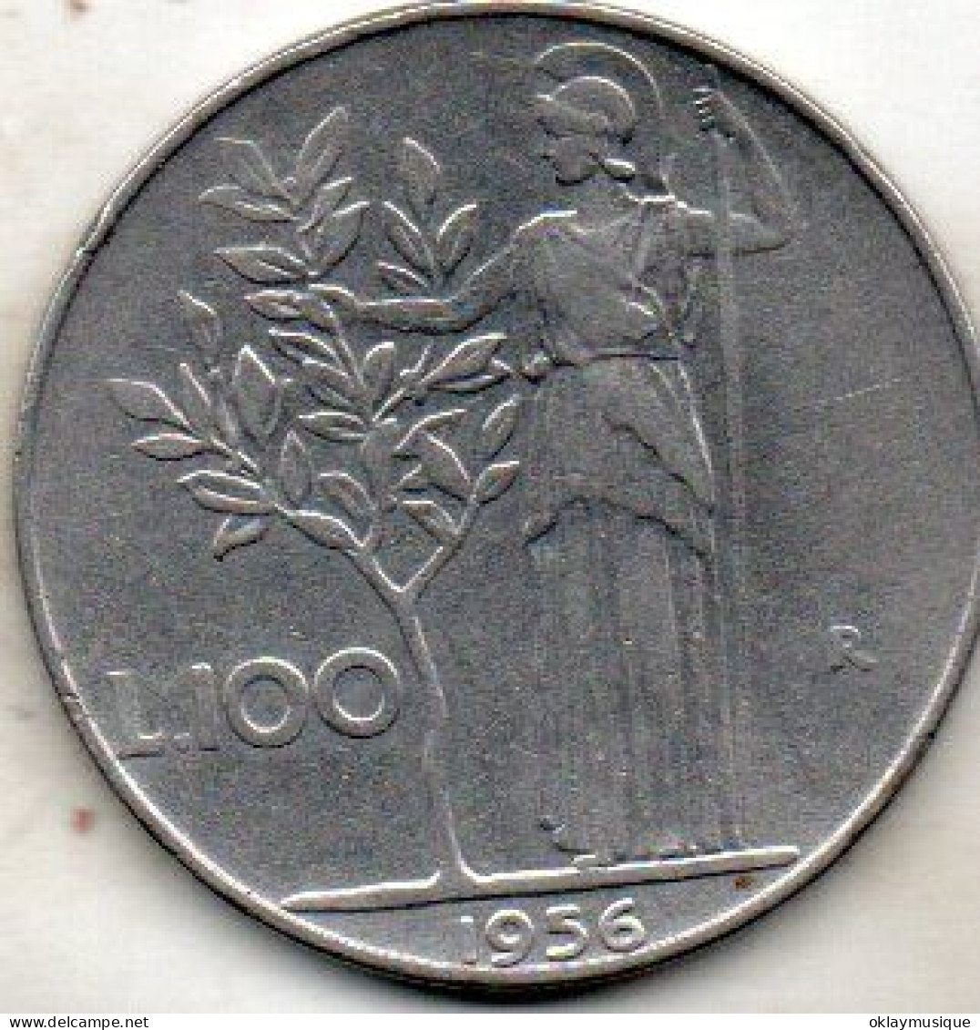 100 Lires 1956italie - 100 Liras