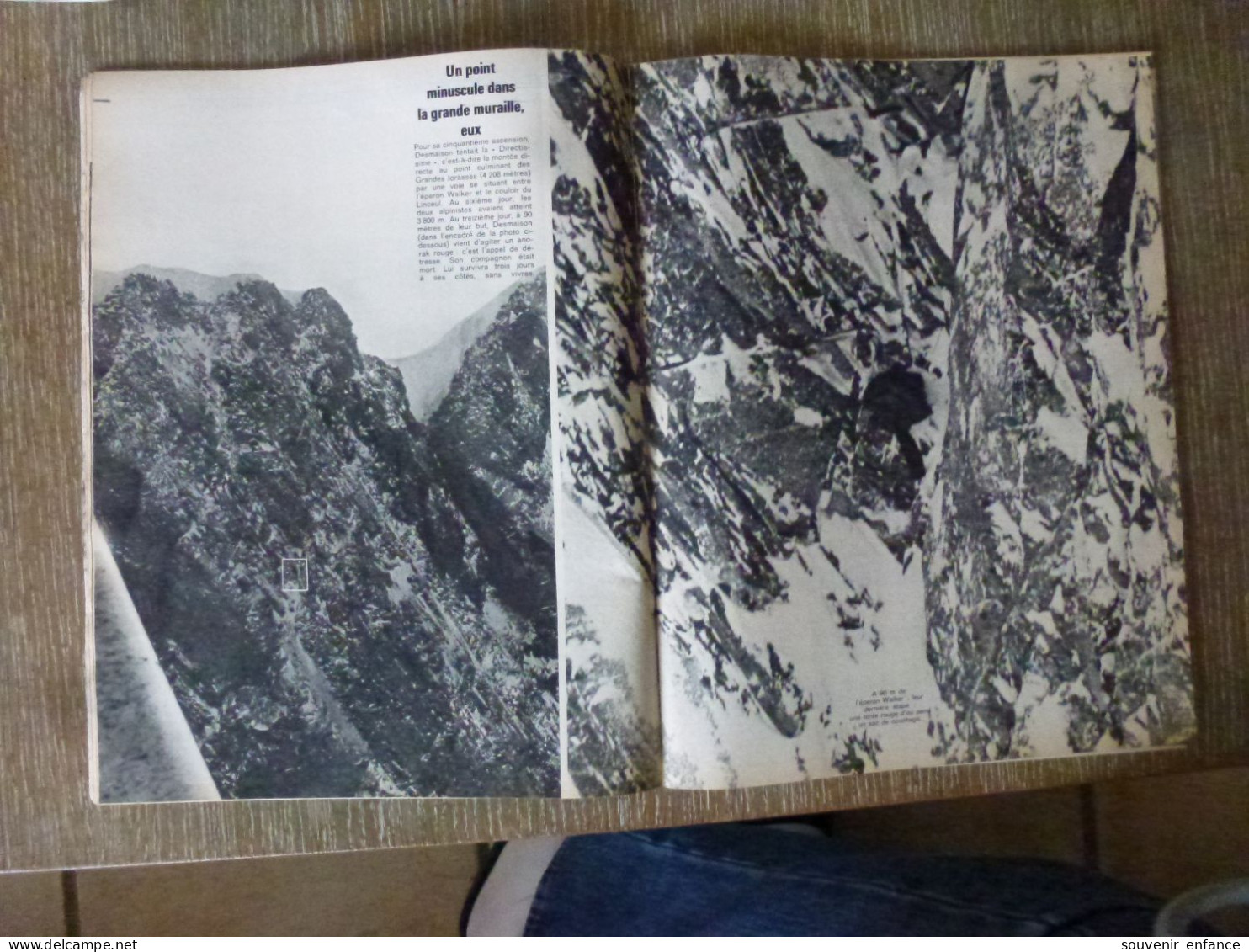 Paris Match Mars 1971 Drame Des Grandes Jorasses Chamonix Mont Blanc Gousseault Desmaison René Vietnâm Guerre - Sport