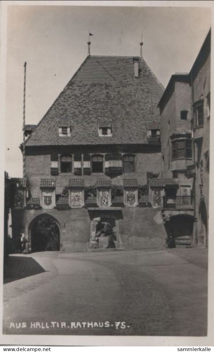 38459 - Österreich - Hall, Tirol - Rathaus - Ca. 1950 - Hall In Tirol