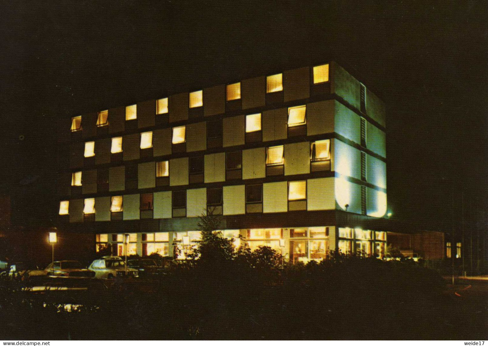 05649 - RENDSBURG - Blick Auf Das Hotel Und Restaurant Conventgarten (2) Bei Nacht - Rendsburg