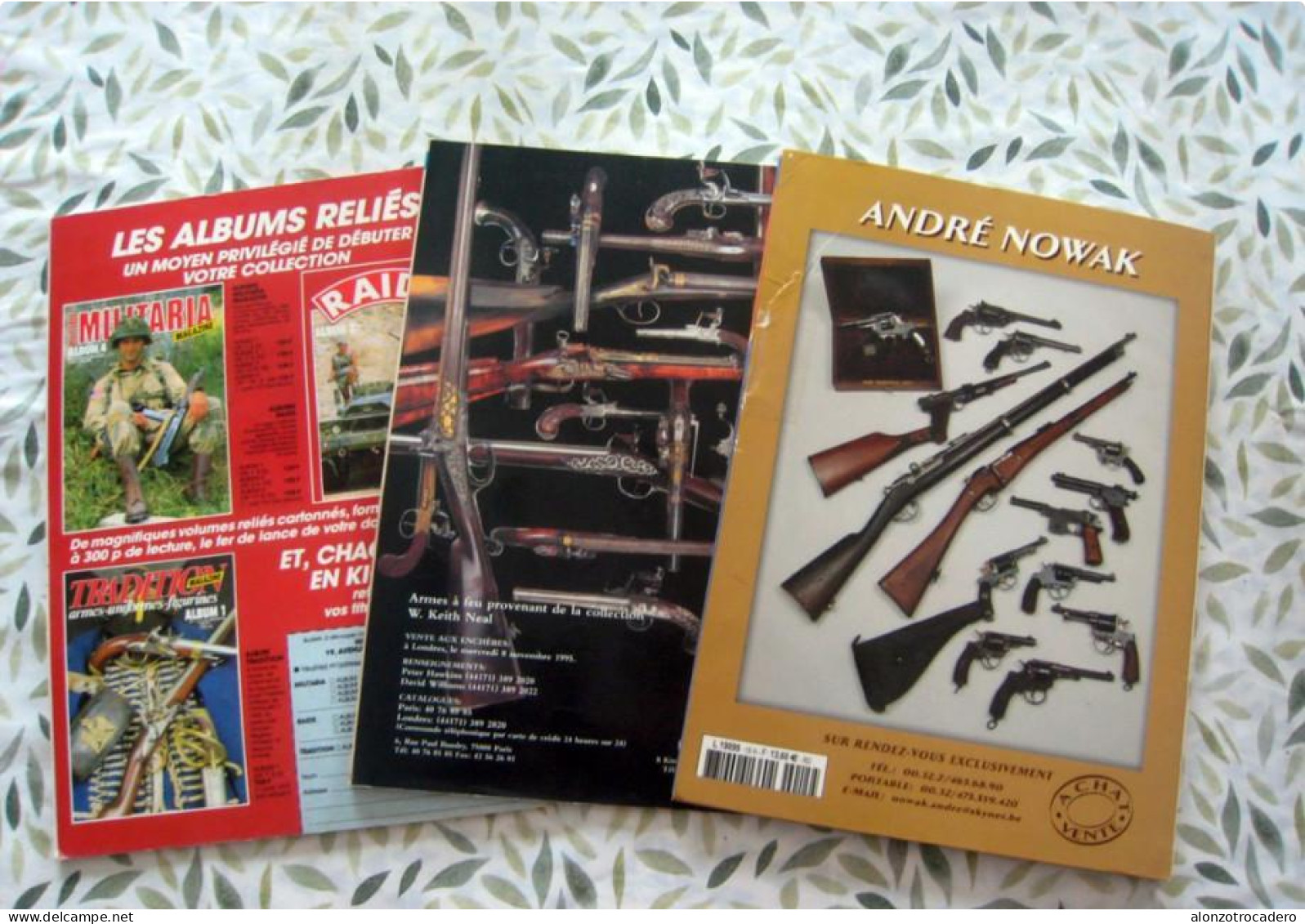 Lot De 13 Revues  Gazette Des Armes  Armes Militaria Armes&Sport L'amateur D'armes Action Guns : Lee Enfield , P08 ,C96 - Decotatieve Wapens