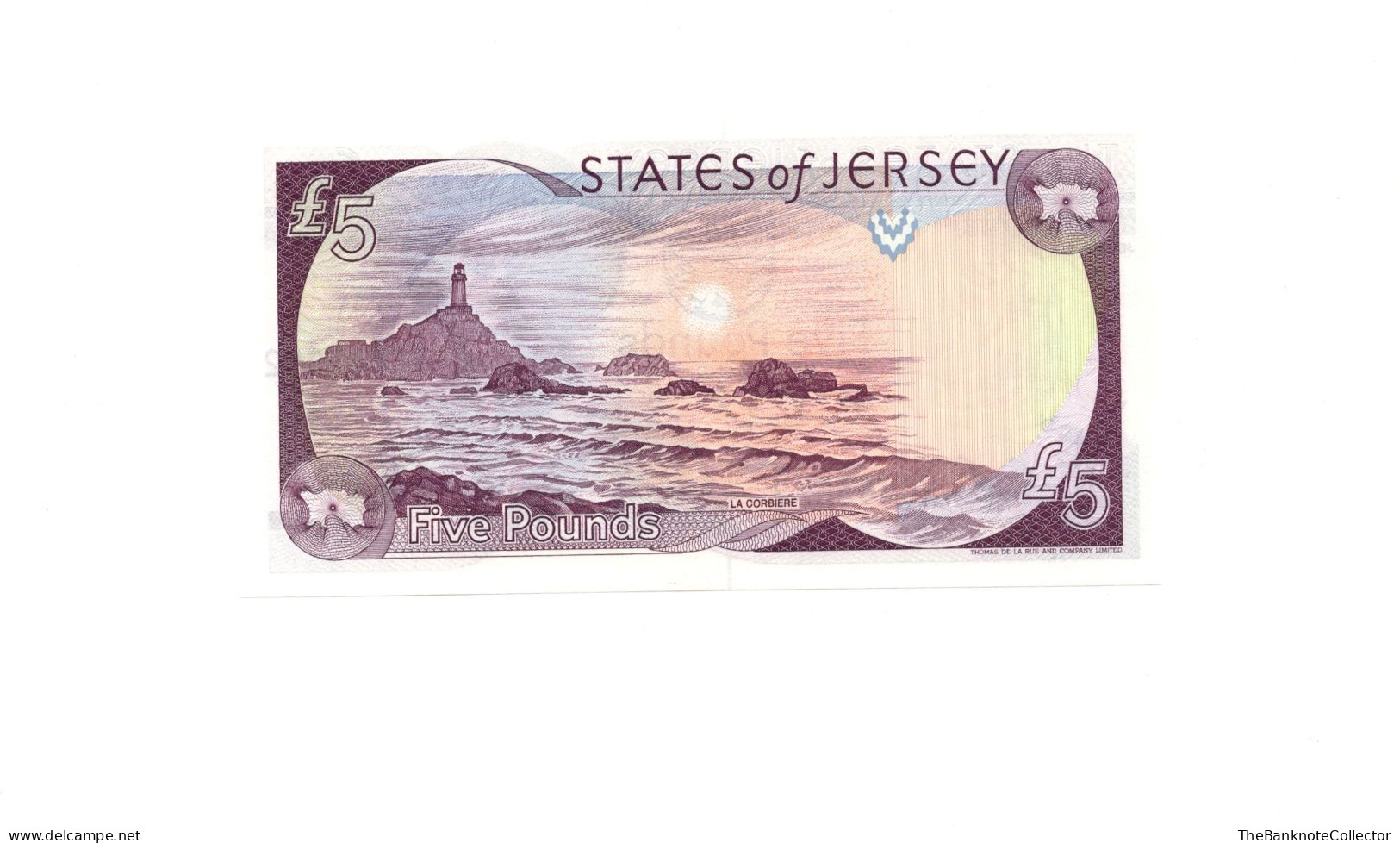 Jersey 5 Pounds ND 2000 QEII P-27 UNC Ian Black Sign - Jersey