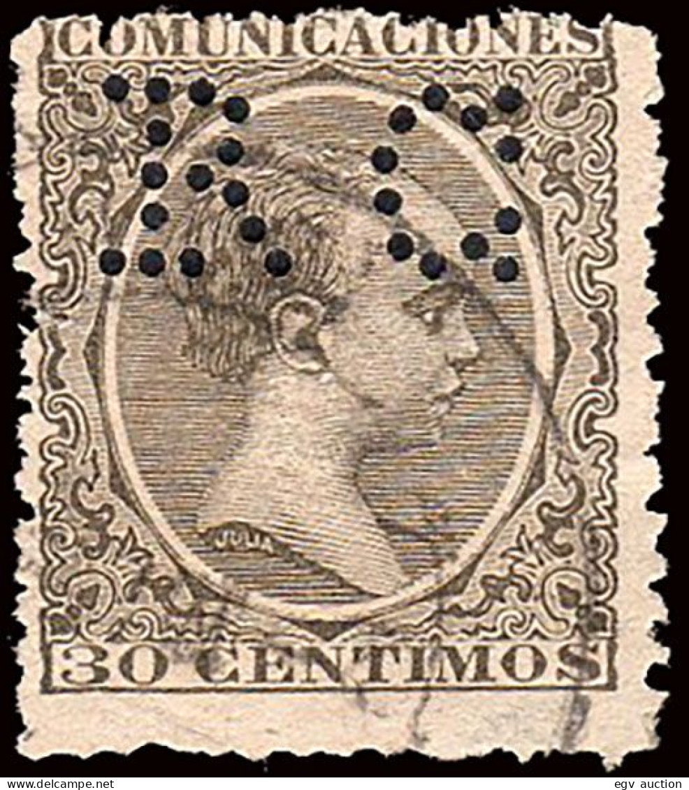 Málaga - Edi O 222 - Perforado - "RC" (R. Carmen) - Used Stamps