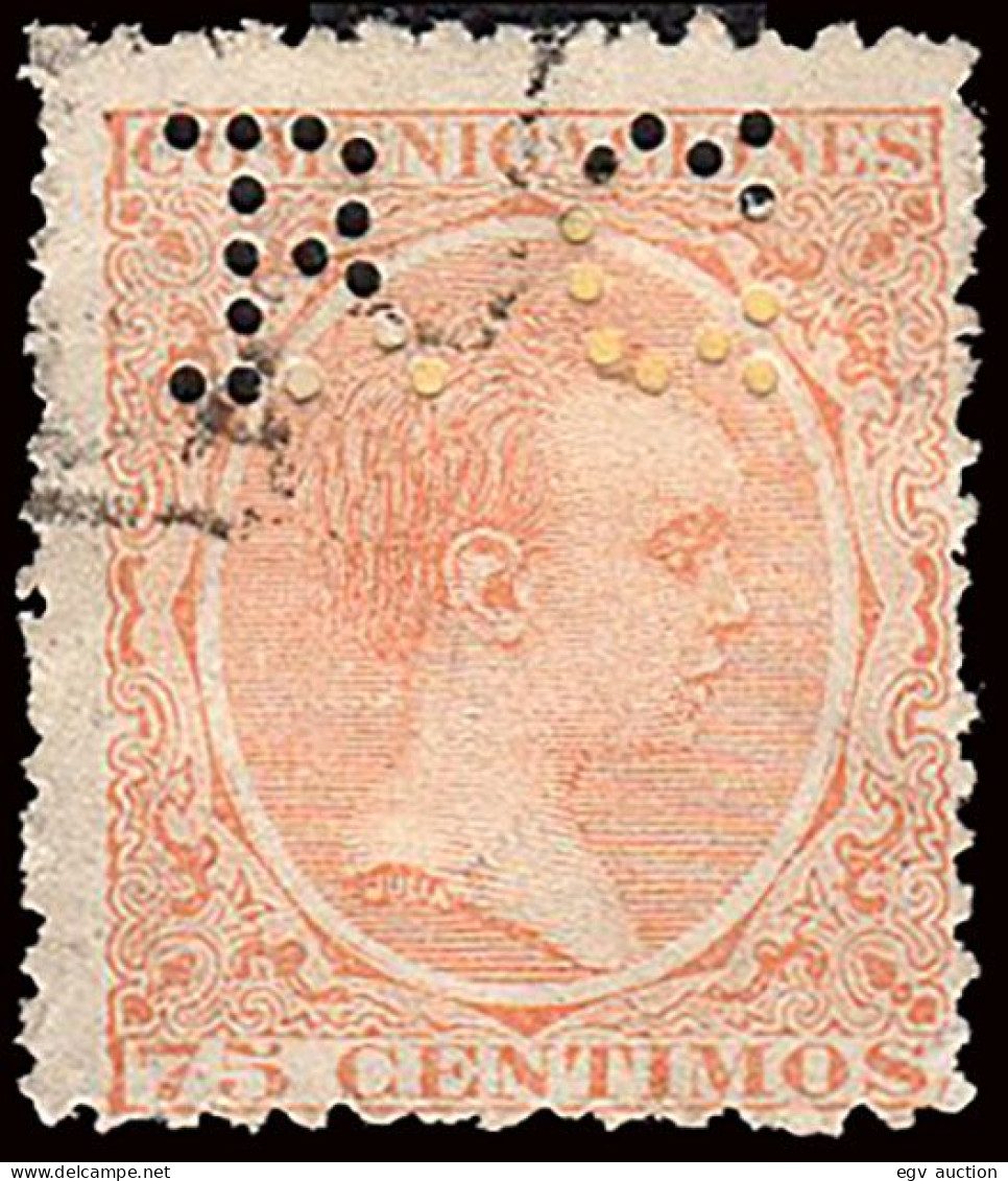 Málaga - Edi O 225 - Perforado - "RC" - Used Stamps