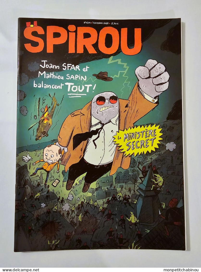 SPIROU Magazine N°4304 (7 Octobre 2020) - Spirou Magazine