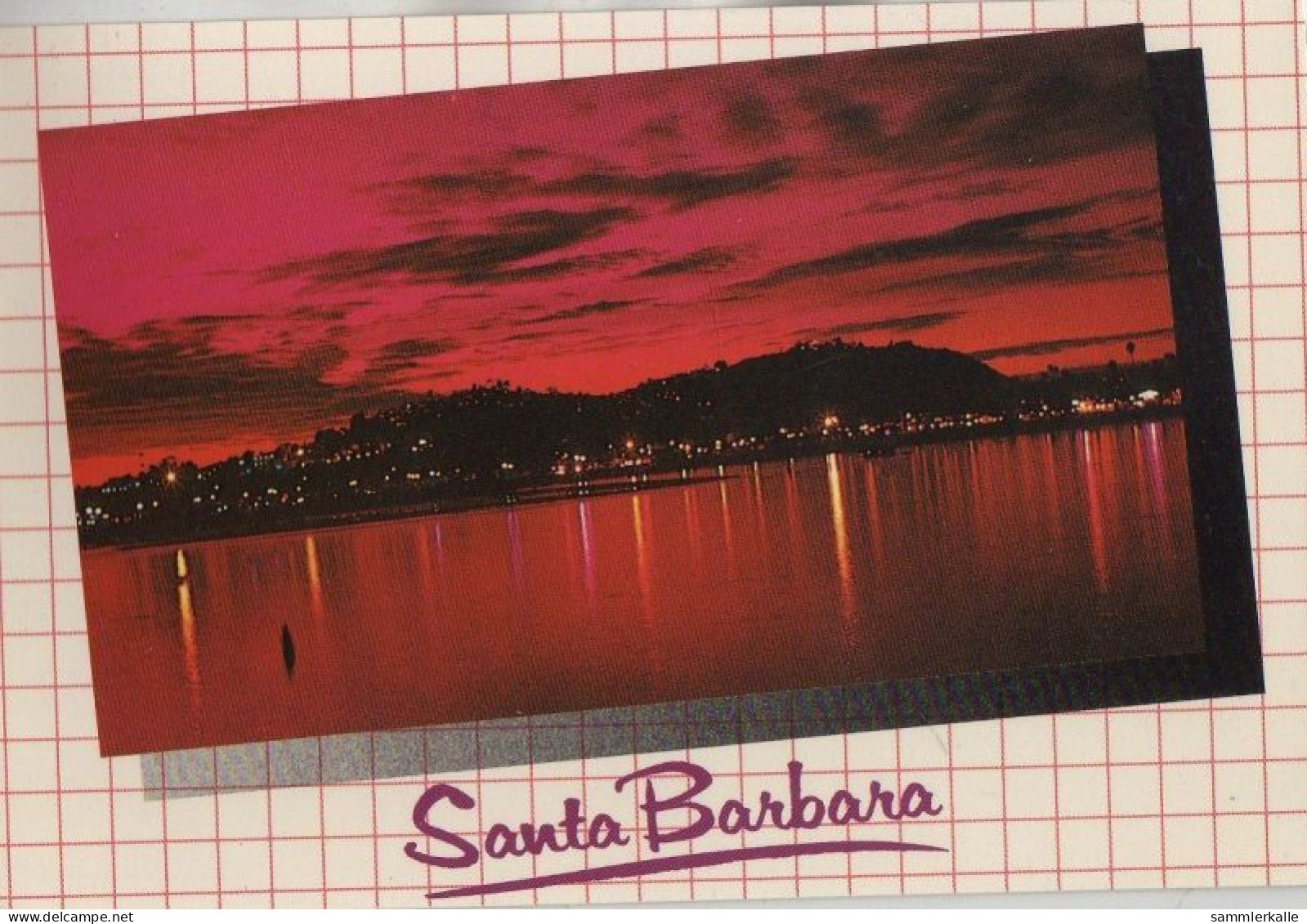 32713 - USA - Santa Barbara - City Lights - Ca. 1985 - Santa Barbara