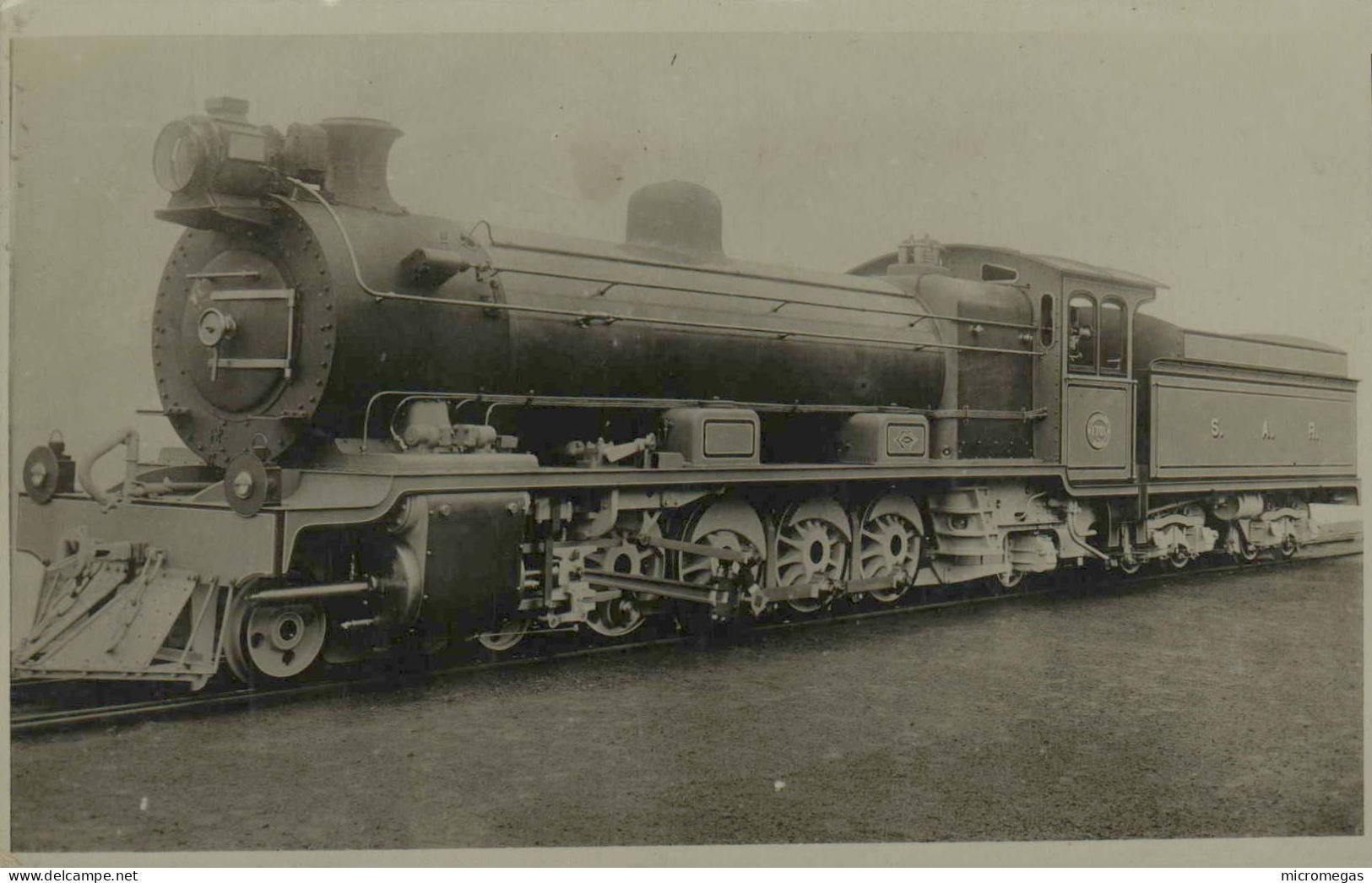 South African Railway - Locomotive 1701 - Treinen