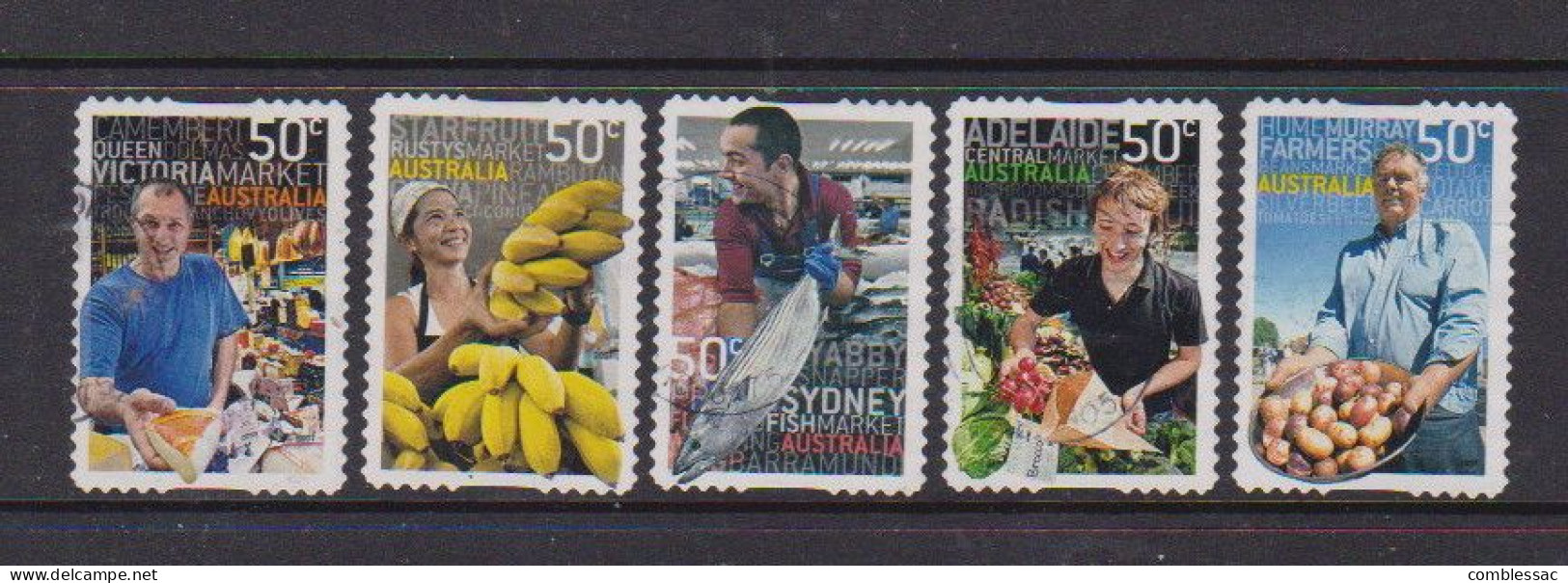 AUSTRALIA    2007    Market  Feast    Set  Of  5    USED - Used Stamps