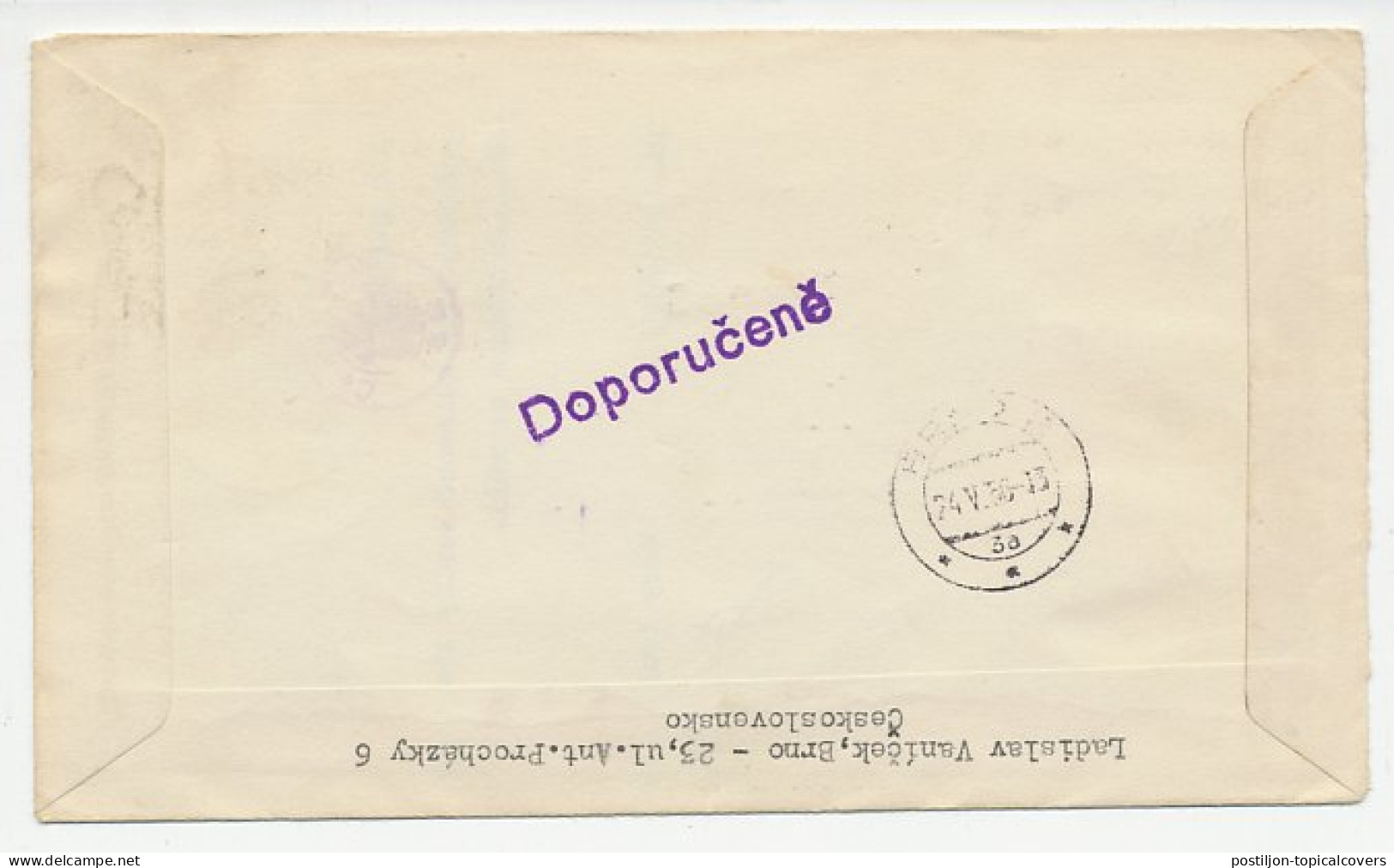 Registered Cover / Postmark Poland 1956 Mozart - Composer - Music
