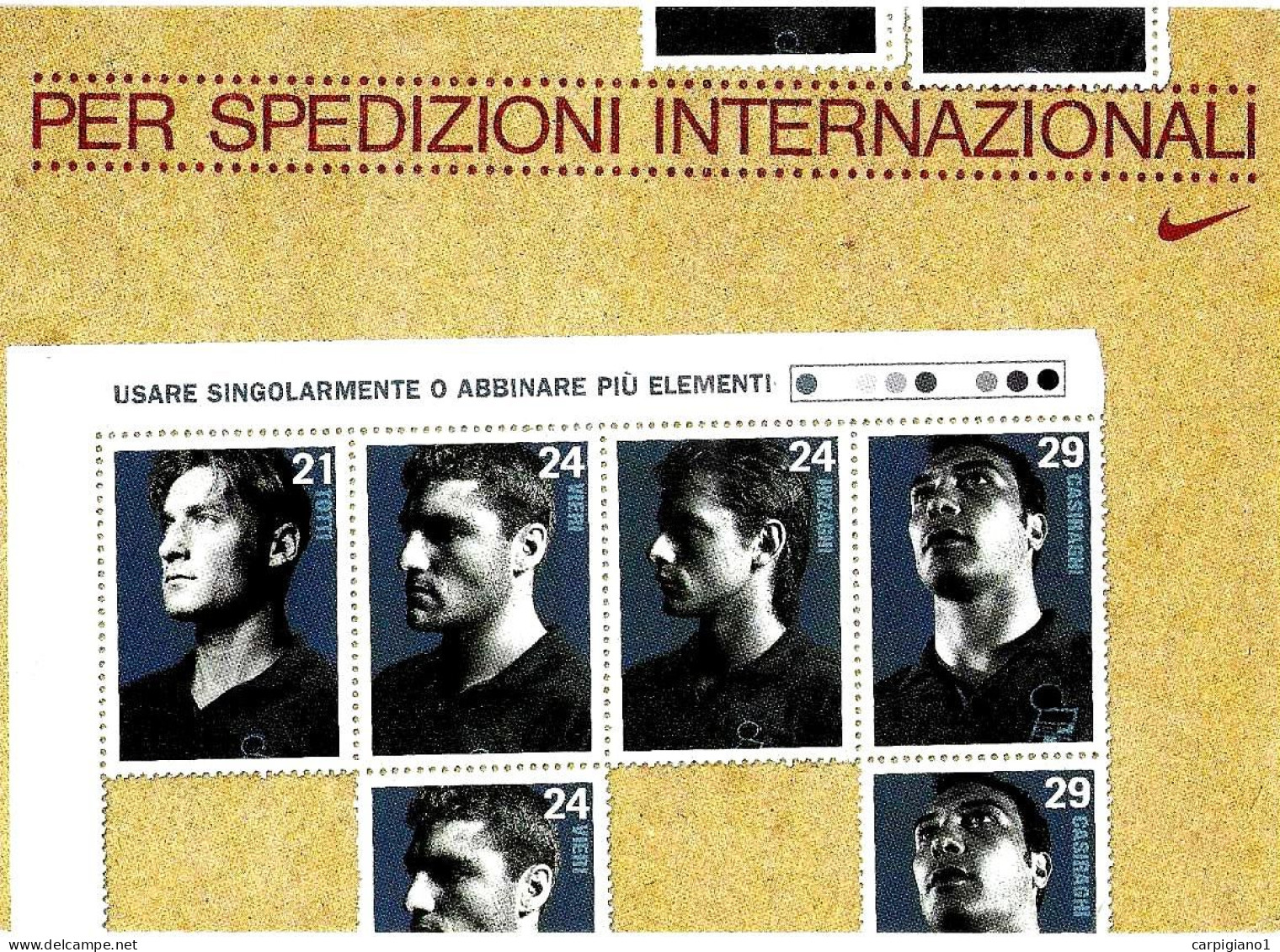 ITALIA ITALY - 2002 SENIGALLIA (AN) XXXVIII Senafil Il Calcio Nella Filatelia Su Cartolina Nike Viaggiata - 7862 - 2001-10: Marcophilia
