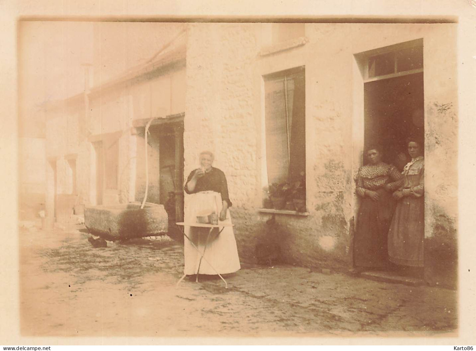 angerville * RARE 24 photos début 1900 * manège carrousel , battage batteuse , places rues lieux villageois * 12x9cm