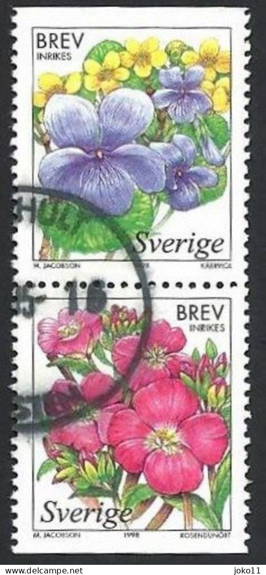 Schweden, 1998, Michel-Nr. 2060-2061 D/D, Gestempelt - Oblitérés