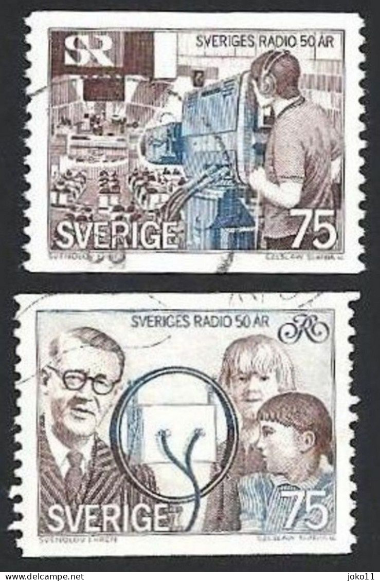 Schweden, 1974, Michel-Nr. 889-890, Gestempelt - Gebraucht