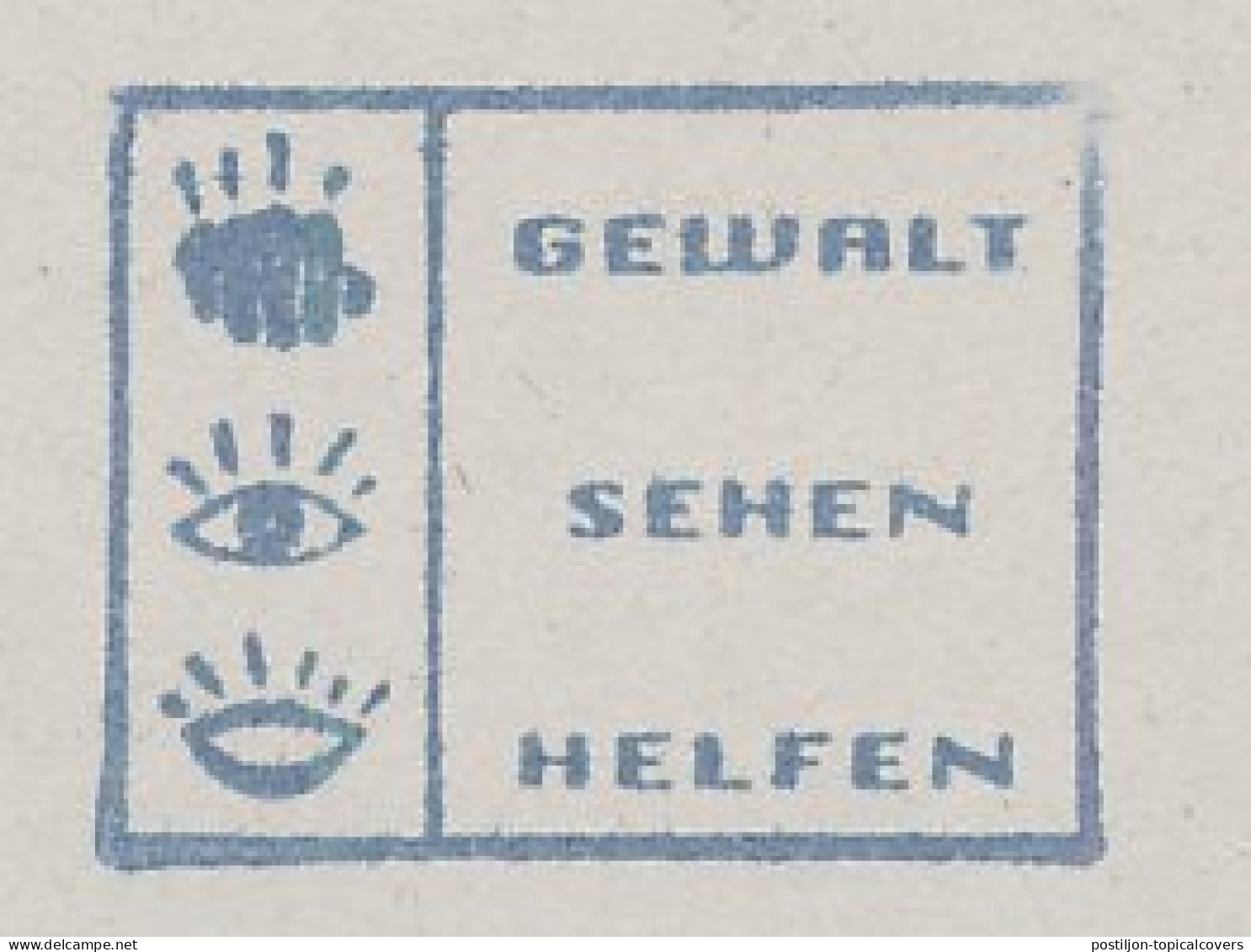Meter Cover Germany 2002 Violent - See - Help - Policia – Guardia Civil