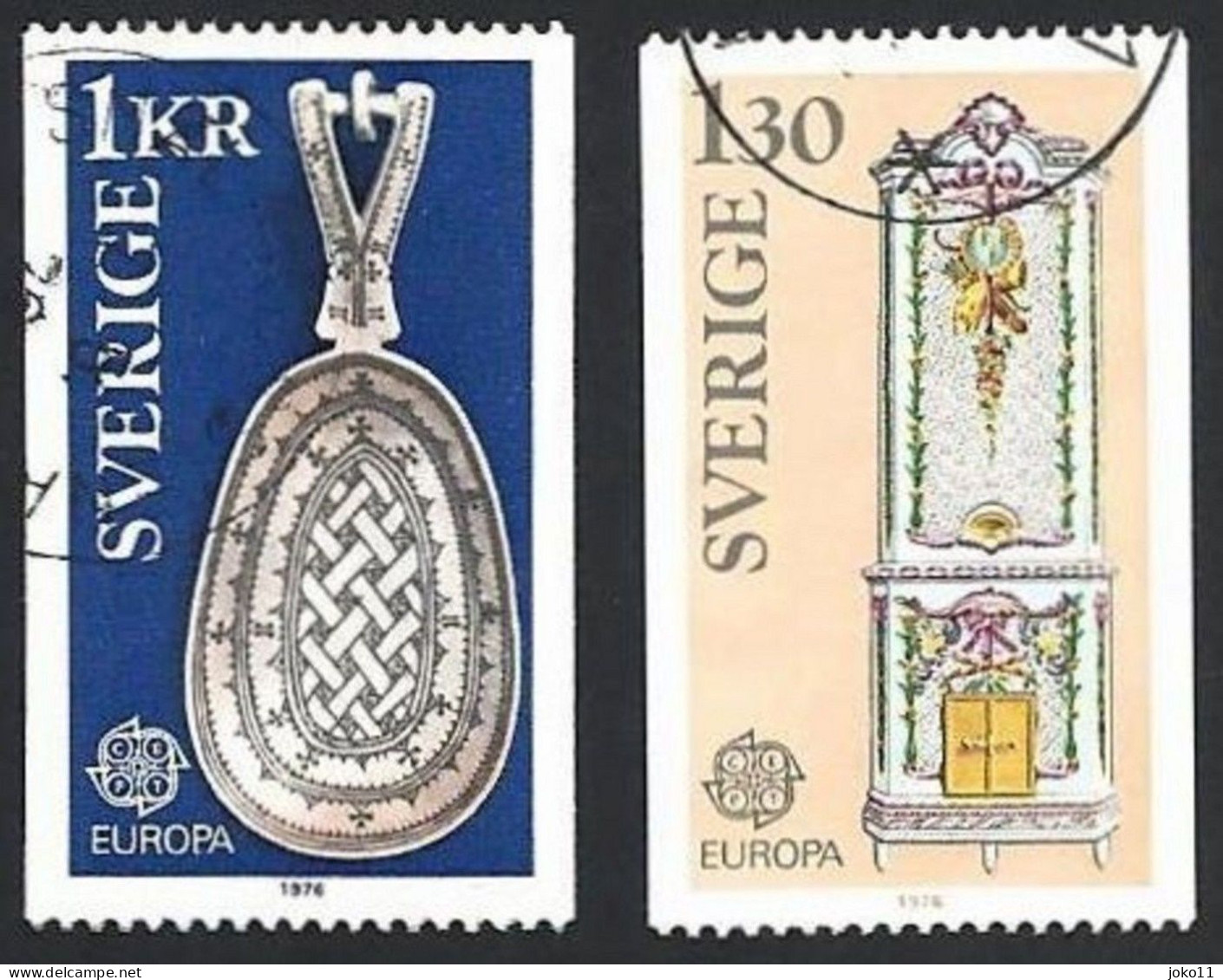 Schweden, 1976, Michel-Nr. 943-944, Gestempelt - Usati