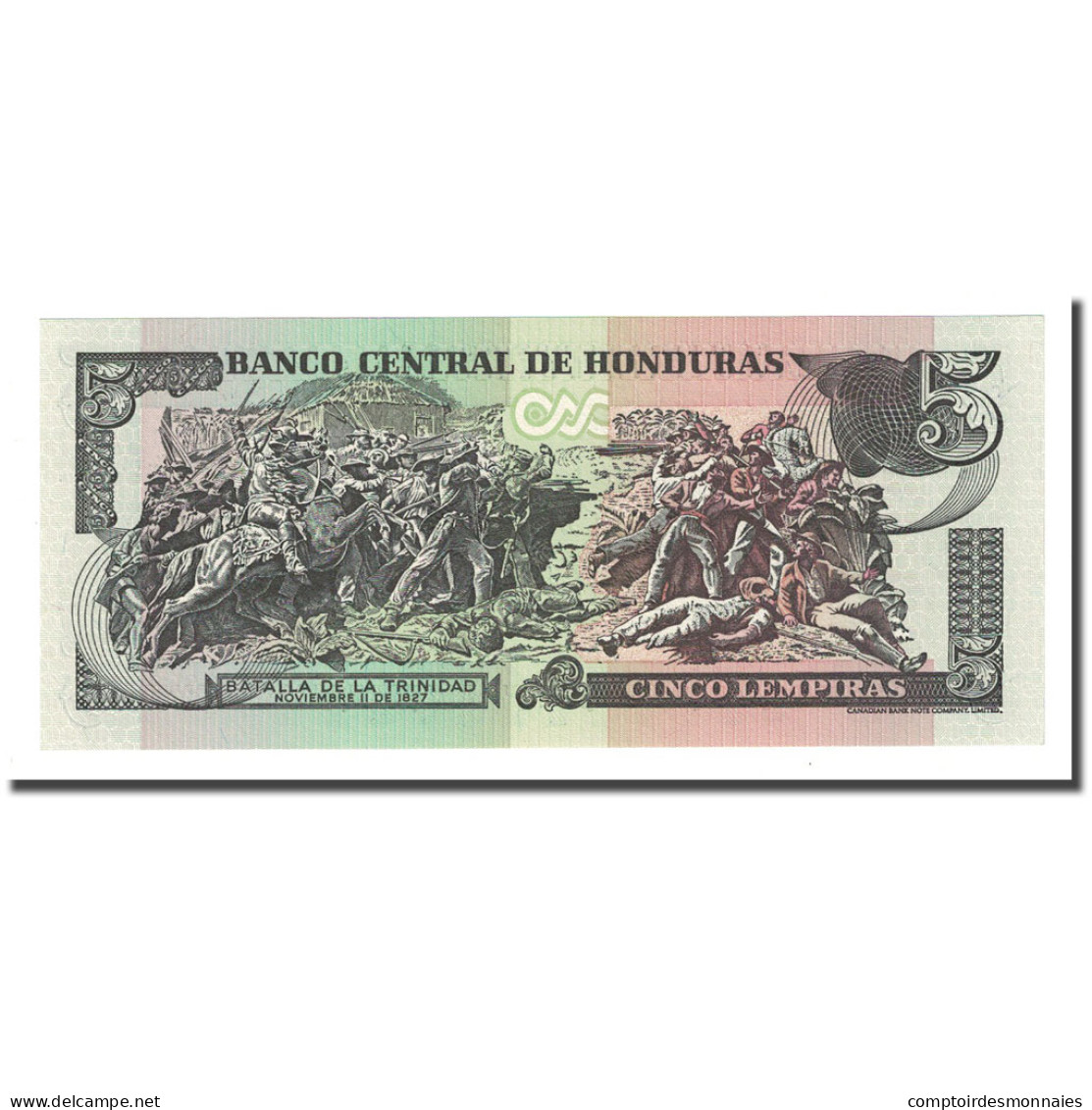 Billet, Honduras, 5 Lempiras, 2004-08-26, KM:85d, NEUF - Honduras