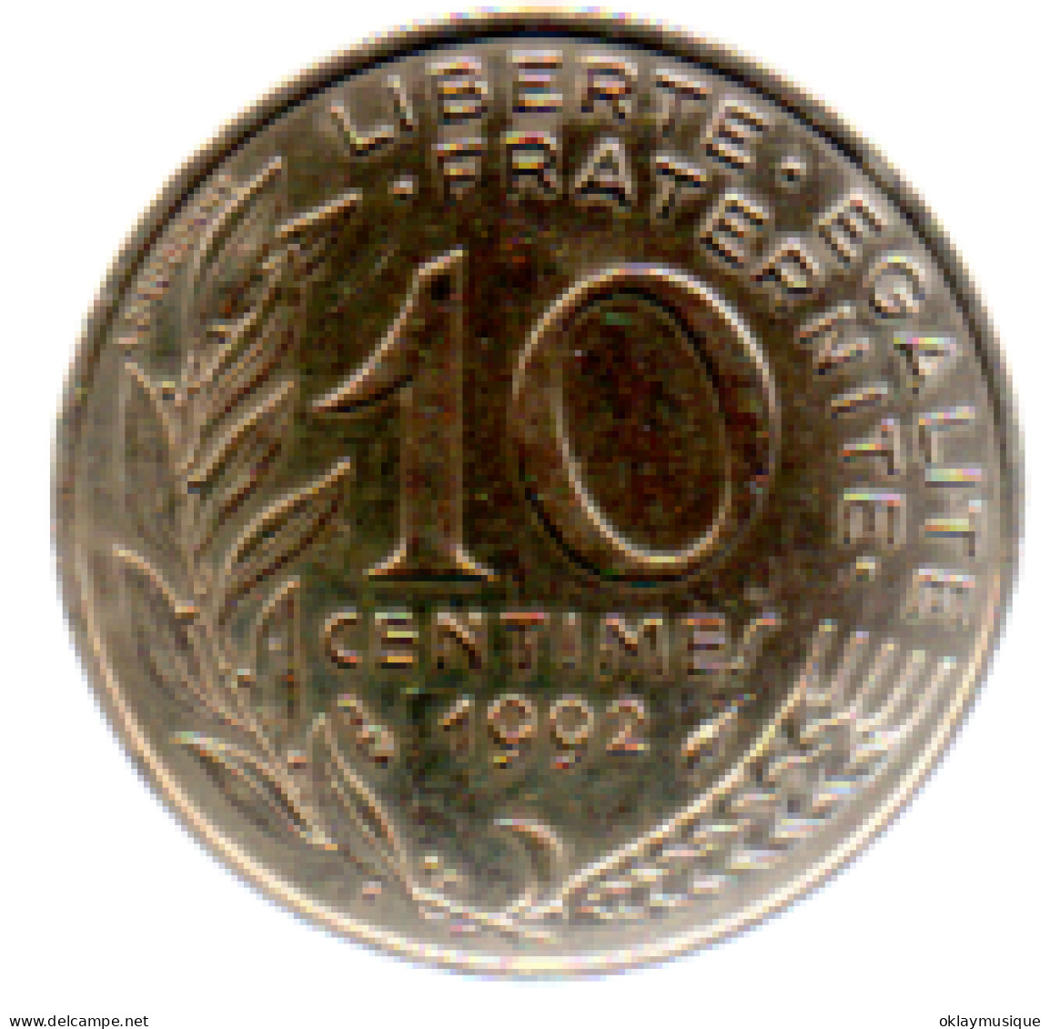 France 10 Centimes 1992 Marianne - 10 Centimes