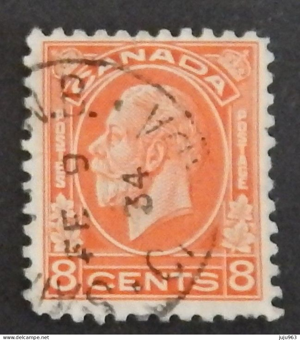 CANADA YT 166 OBLITÉRÉ "GEORGE V" ANNÉES 1932/1933 - Used Stamps