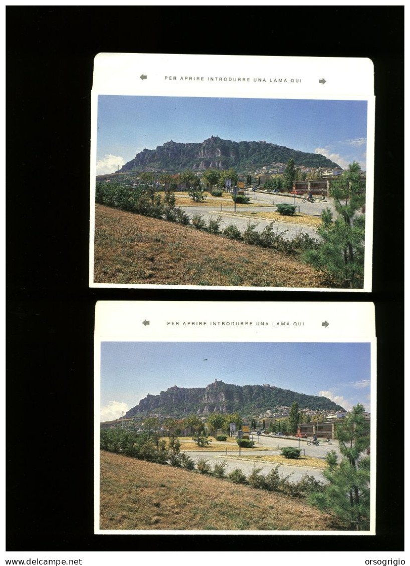 SAN MARINO - 1986 -  Biglietto Postale VEDUTE - Interi Postali