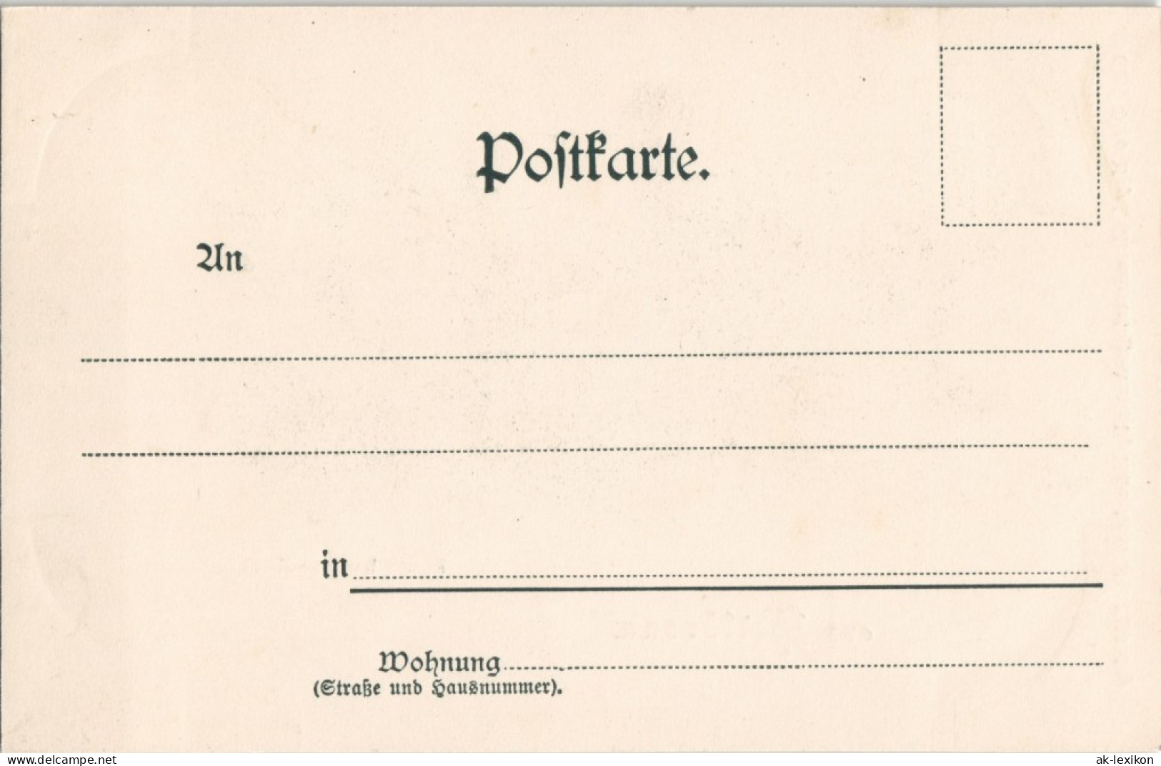 Ansichtskarte Heilbronn Deutschordens-Haus Strassen Partie 1900 - Heilbronn