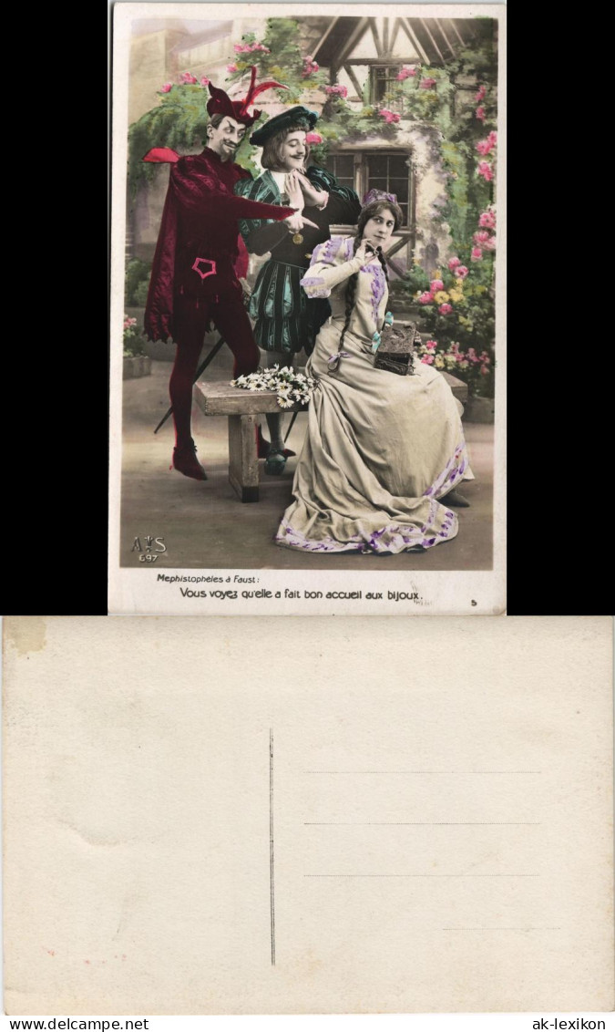 Vous Voyez Qu'elle A Fait Bon Accueil Aux Bijoux. Goethes Faust 1912 - Unclassified