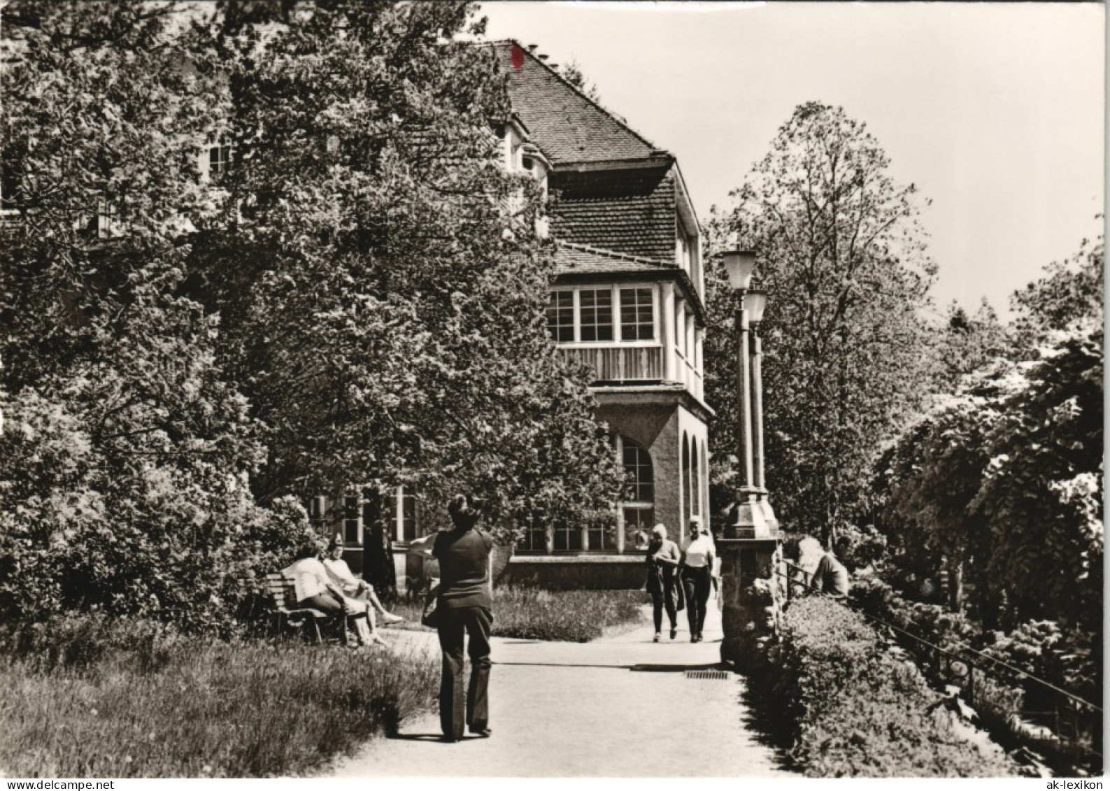 Bad Gottleuba-Bad Gottleuba-Berggießhübel Klinik-Sanatorium Station  1980 - Bad Gottleuba-Berggiesshuebel