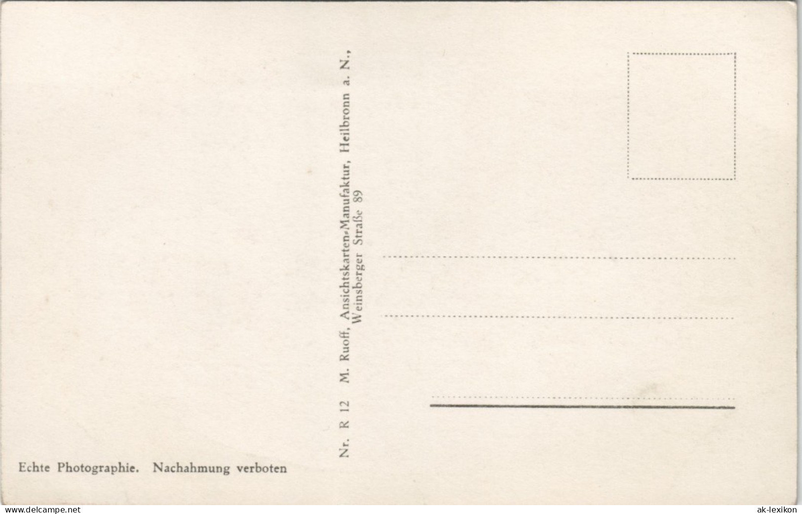 Ansichtskarte Heilbronn Panorama-Ansicht Stadt Bereich 1930 - Heilbronn