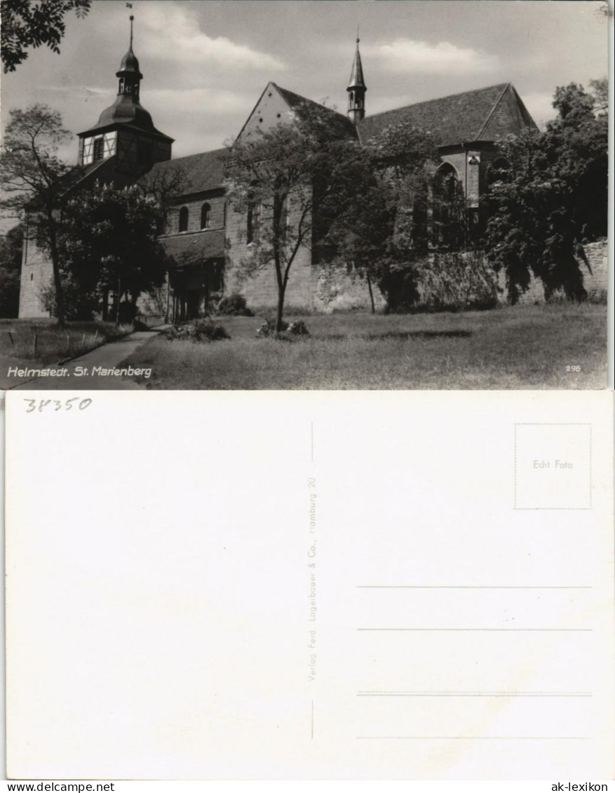 Ansichtskarte Helmstedt St. Marienberg Echtfoto-AK 1960 - Helmstedt