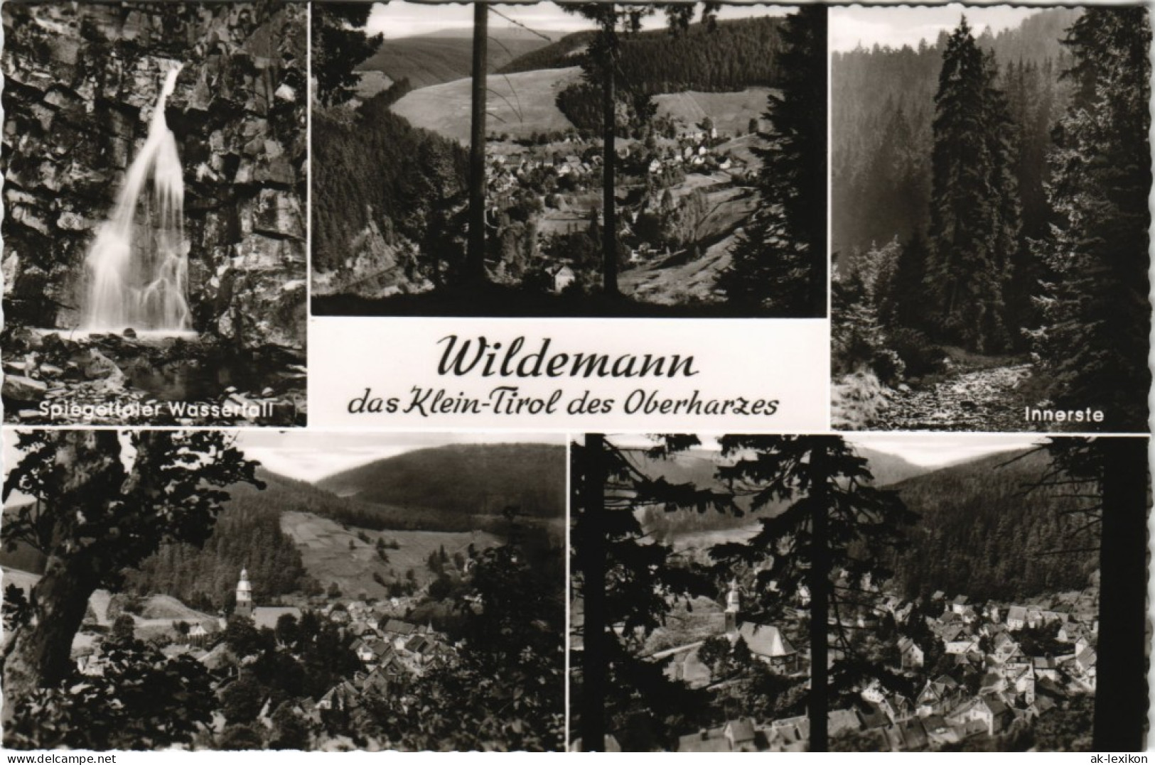 Wildemann (Innerstetal) Mehrbild-AK "Klein-Tirol Des Oberharz" 1960 - Wildemann