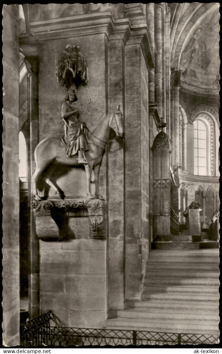 Ansichtskarte Bamberg Inneres Des Dom Domreiter 1960 - Bamberg