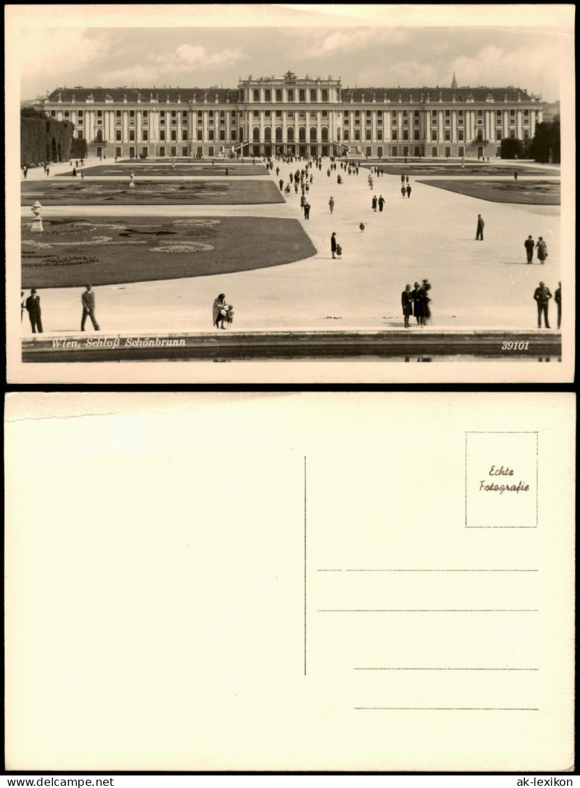 Ansichtskarte Hietzing-Wien Schloss Schönbrunn 1931 - Autres & Non Classés