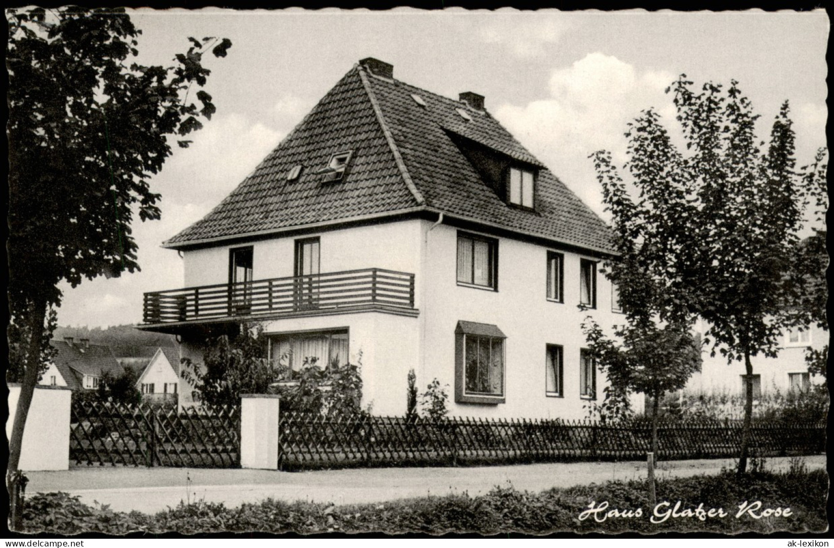 Bad Driburg Haus Glatzer Rose Inh. Dorle Riediger Seb.-Kneipp-Allee 1955 - Bad Driburg