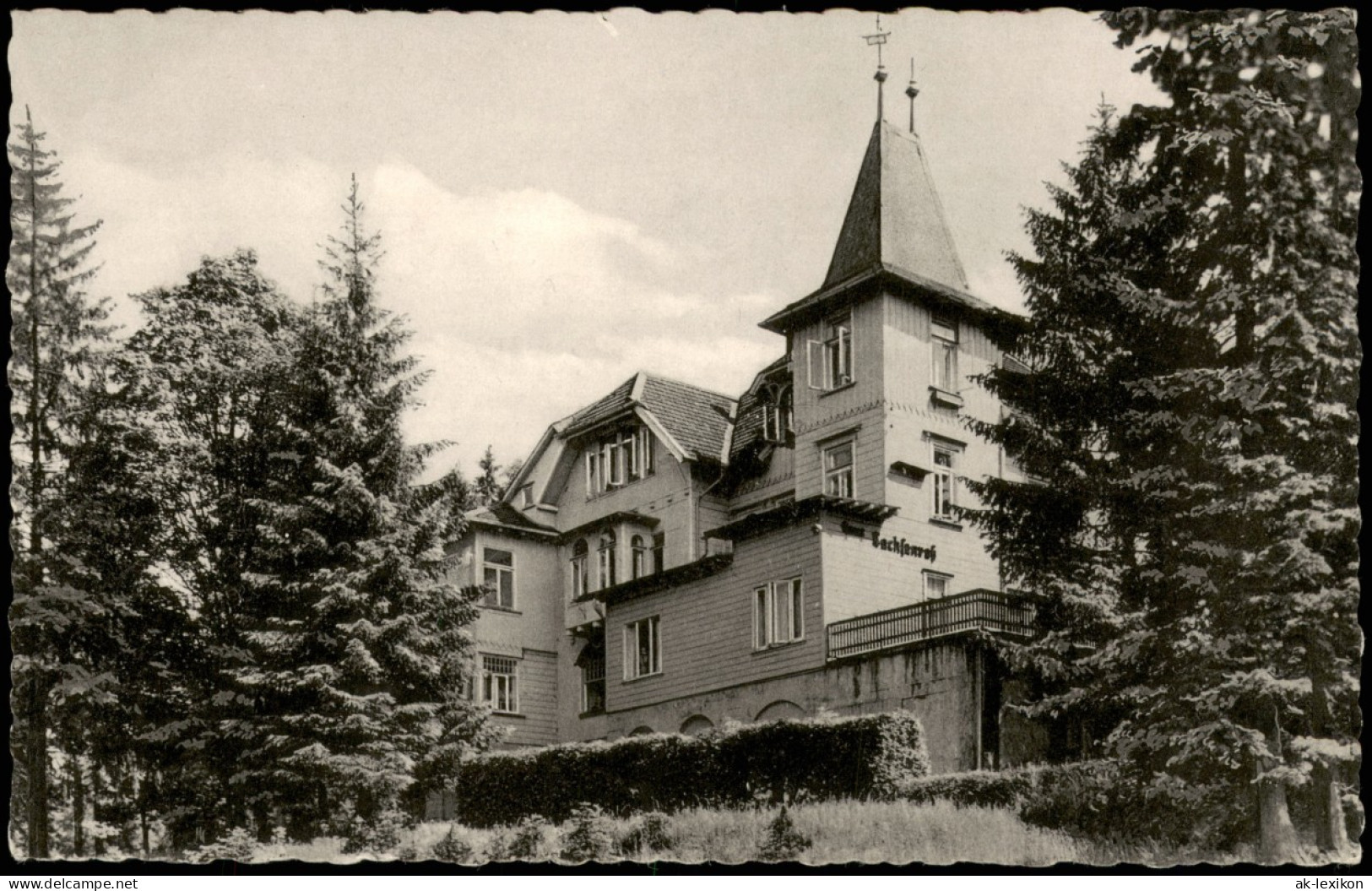 Altenau-Clausthal-Zellerfeld Haus Sachsenroß Altenau Im Harz 1964 - Altenau