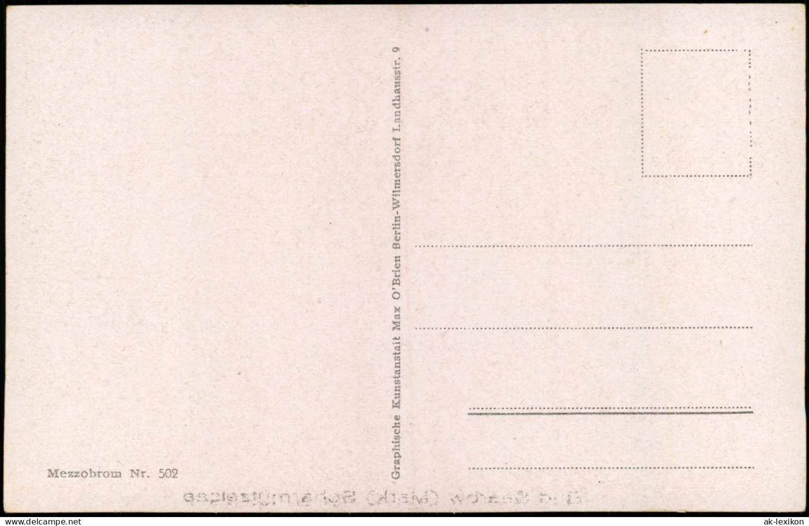 Ansichtskarte Bad Saarow Mondschein Stimmungsbild - Scharmützelsee 1932 - Bad Saarow