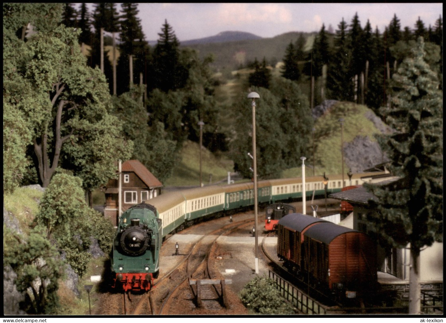 Eisenbahn (Modelleisenbahn) Mit Volldampf Durch Klingenberg-Colmnitz 1990 - Trains