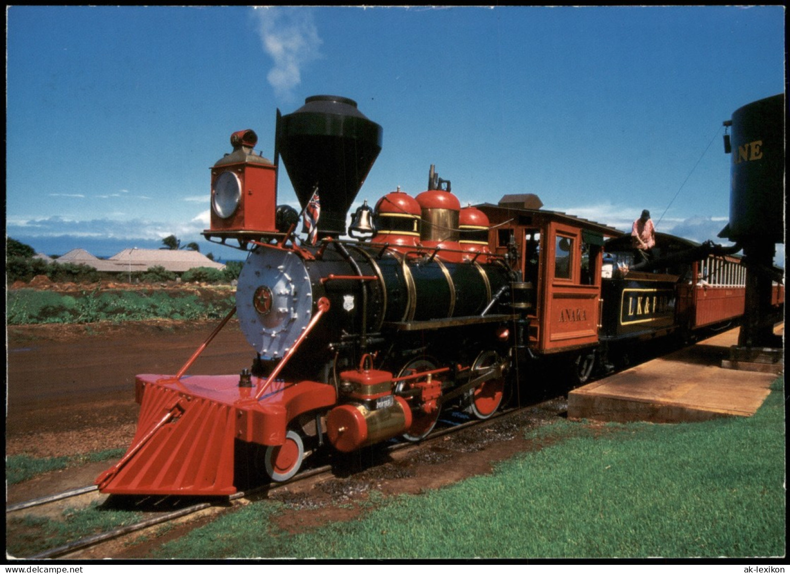 Verkehr Eisenbahn & Lokomotiven: DAMPFLOK Lokomotive ANAKA 2000 - Treinen